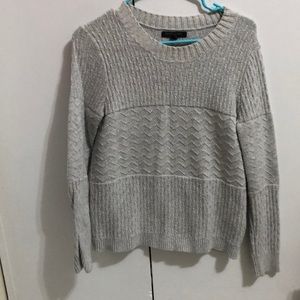Banana republic gray sweater size small